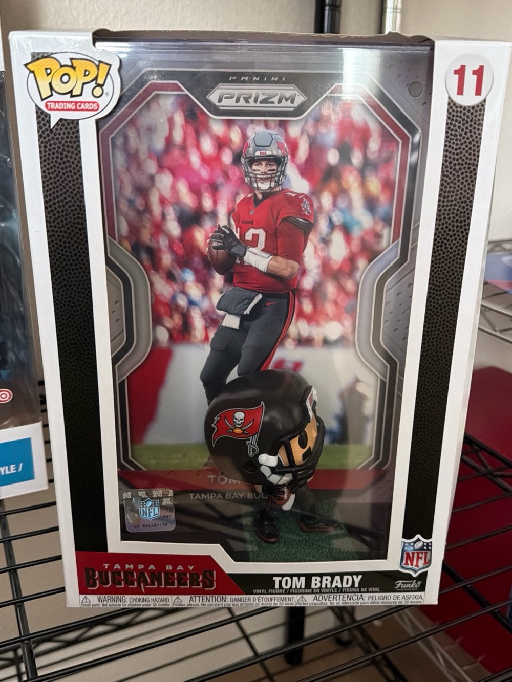 Funko Tom Brady Tampa Bay Buccaneers Figure - Red, Black & Silver